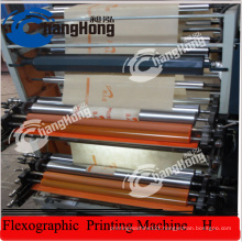 6 Colour Non-Woven Fabrics Flexographic Printing Machine